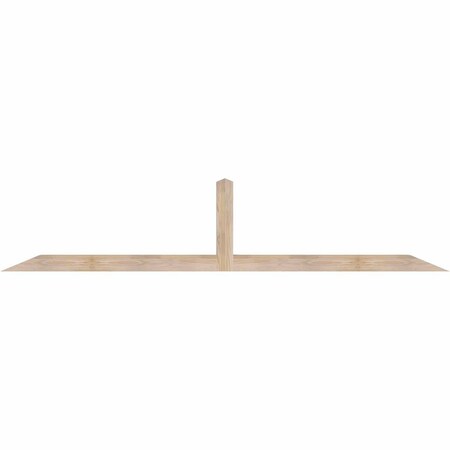 Ekena Millwork Portland Smooth Timber Gable Bracket, Douglas Fir, 96"W x 20"H x 3 1/2"D x 3 1/2"F, 5/12 Pitch GBW096X20X0404POR00SDF